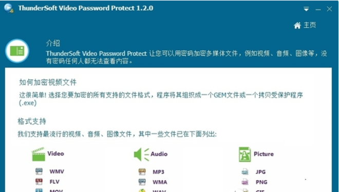 ThunderSoft Video Password Protect0