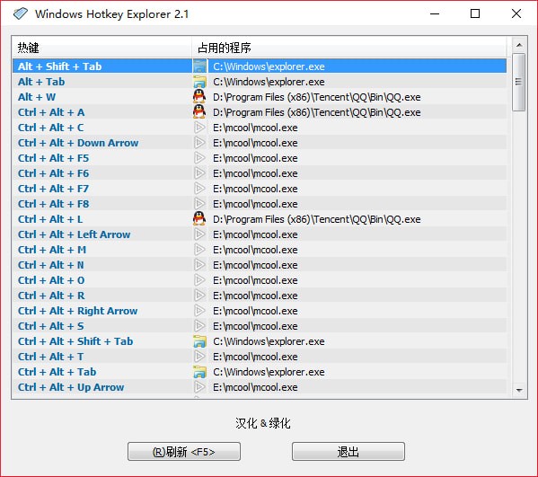 Windows Hotkey Explorer0