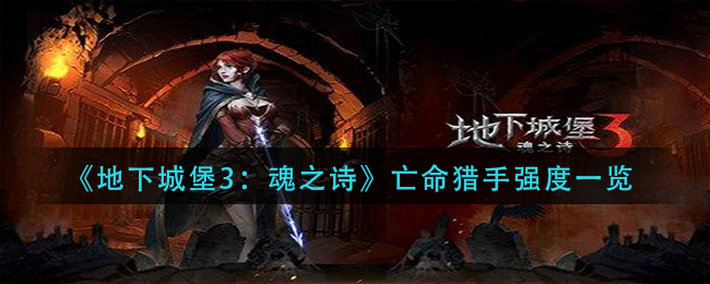地下城堡3魂之诗亡命猎手怎么样