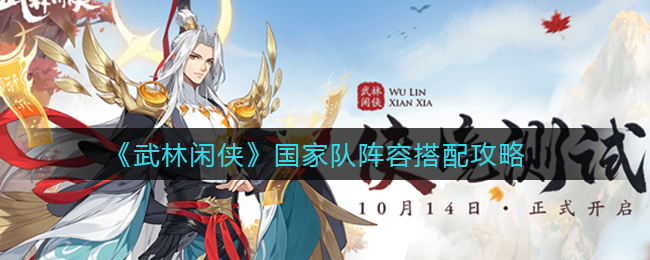 武林闲侠国家队阵容怎么搭配