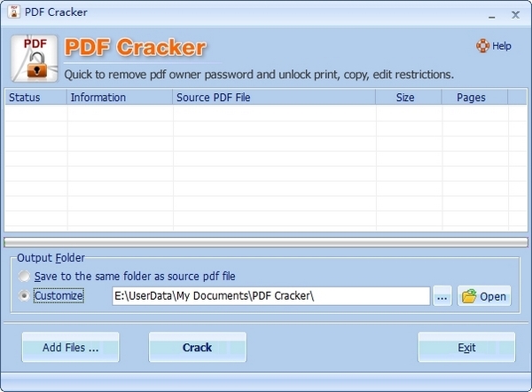 PDF Cracker0