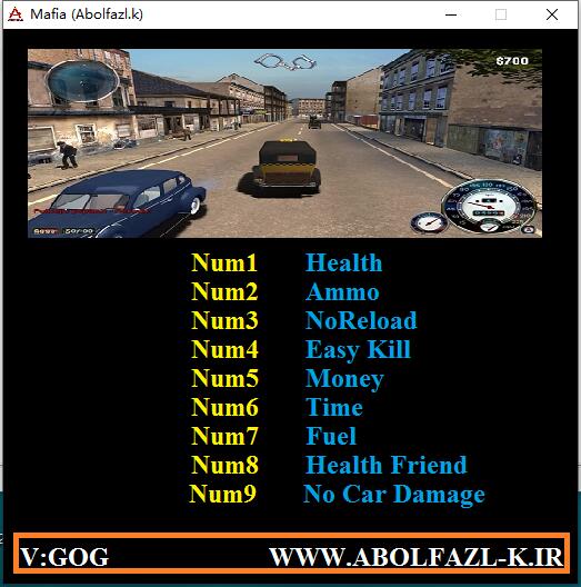 黑手党九项修改器Abolfazl.k版1