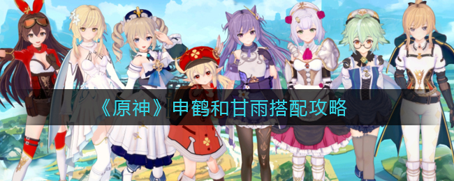 原神申鹤和甘雨怎么搭配