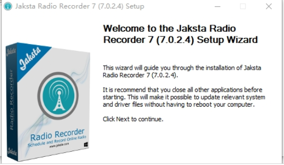 Jaksta Radio Recorder录音软件0