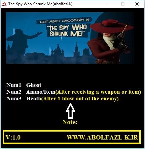 微缩间谍三项修改器Abolfazl.k版1