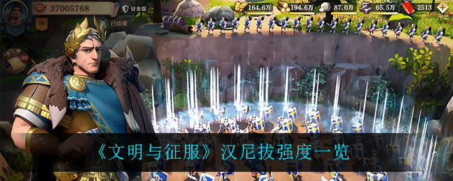 文明与征服汉尼拔强度怎么样