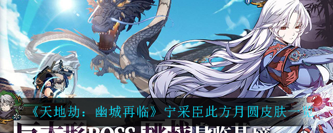 天地劫幽城再临宁采臣此方月圆皮肤怎么样