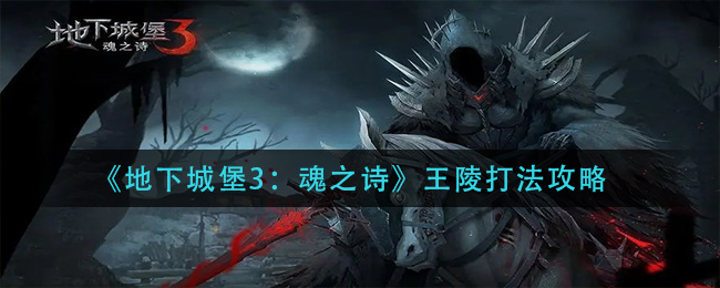 地下城堡3魂之诗王陵怎么打