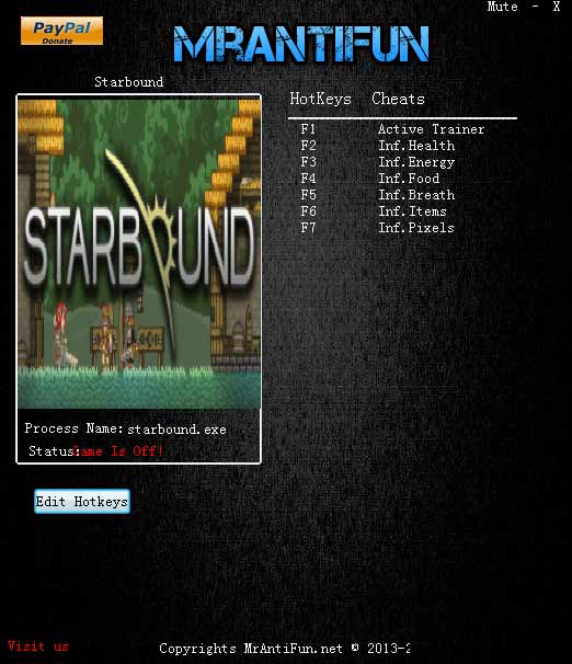 星界边境六项修改器MrAntiFun版1