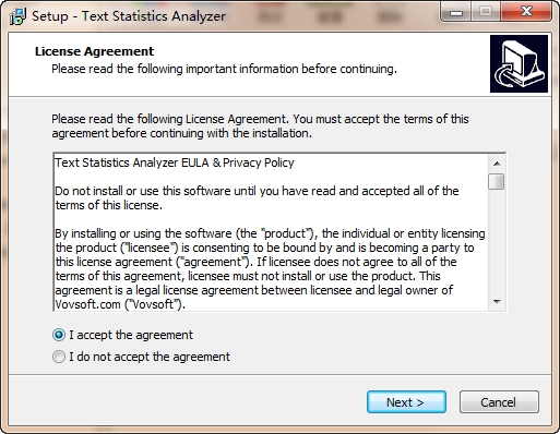 VovSoft Text Statistics Analyzer0