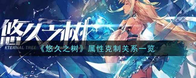 悠久之树属性克制关系是什么