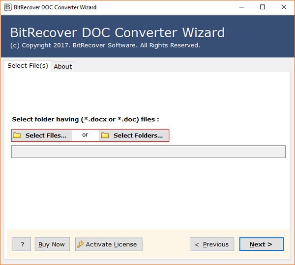 BitRecover DOC Converter Wizard1