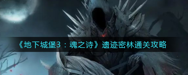 地下城堡3魂之诗遗迹密林怎么通关