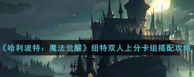 哈利波特魔法觉醒纽特双人上分卡组怎么搭配