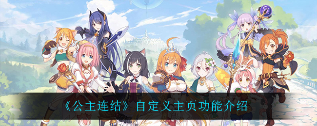 公主连结自定义主页功能是什么