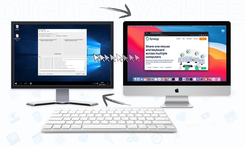 synergy mac and windows