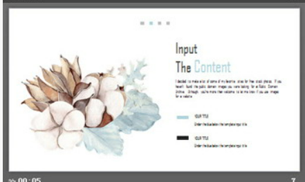 水彩森林小鹿背景唯美意境PPT模板1