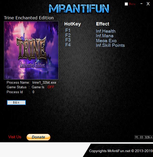 三位一体四项修改器MrAntiFun版1