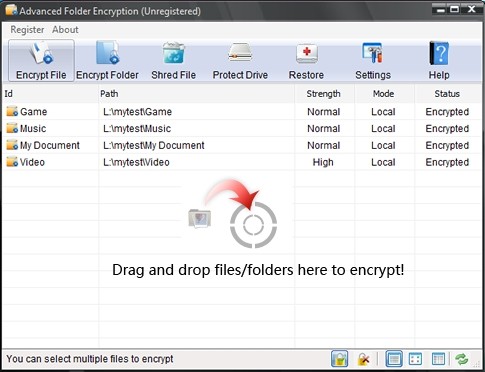 Advanced Folder Encryption0
