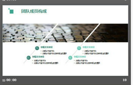 扁平化团队力量团队管理PPT培训课件模板2