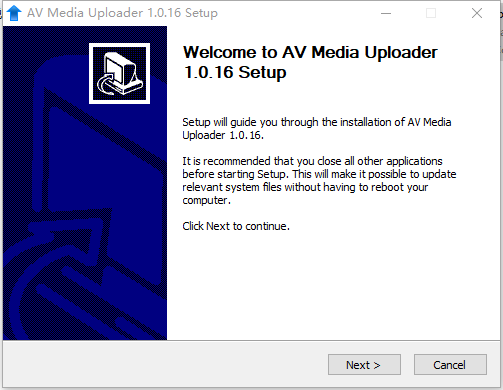 AV Media Uploader(视频上传工具)0