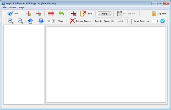VeryPDF Advanced PDF Page Cut图片剪辑软件截图1
