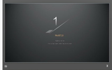 极简黑金欧美商务PPT模板1