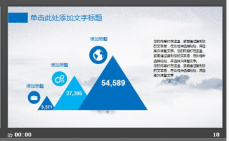 狼群背景的狼性企业文化培训PPT模板3