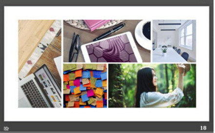 办公桌面背景的欧美工作总结PPT模板3