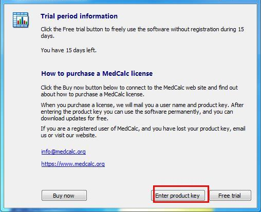 instal MedCalc 22.007 free