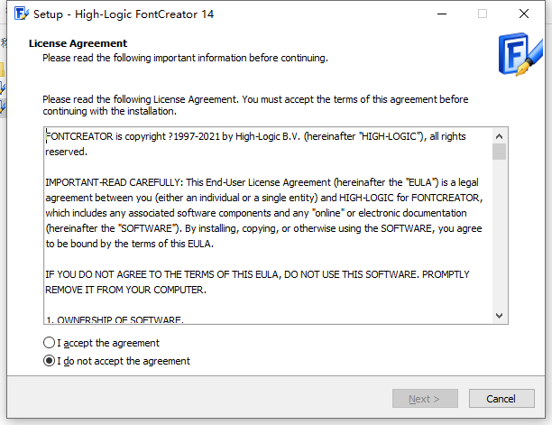 High-Logic FontCreator(字体设计软件)0