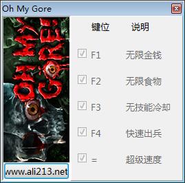 Oh My Gore五项修改器1