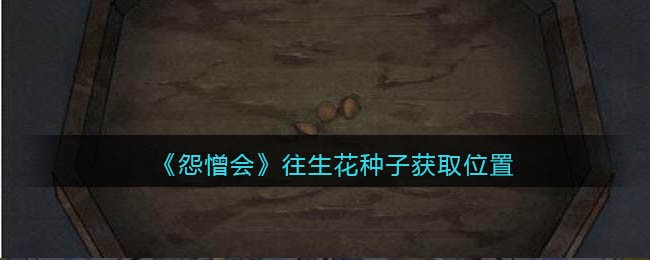 怨憎会往生花种子怎么获取