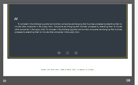 欧美商业建筑背景的商务PPT模板2