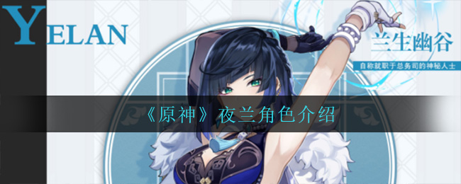 原神夜兰角色怎么样