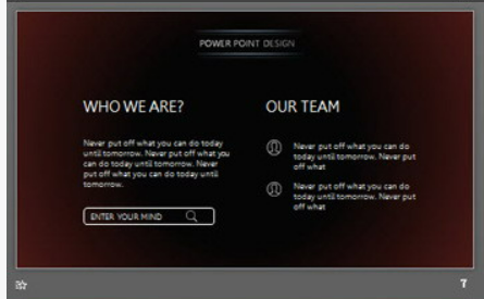 炫酷唯美星空星球背景PPT模板1