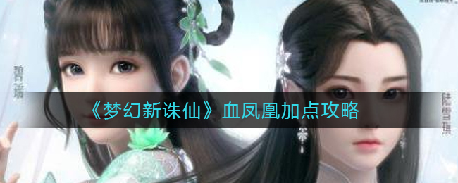 梦幻新诛仙血凤凰怎么加点