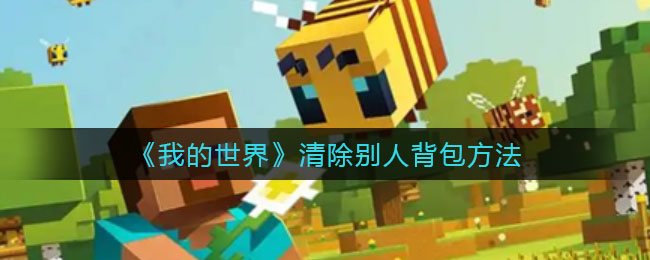 我的世界怎么清除别人背包