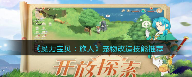 魔力宝贝旅人宠物改造技能怎么选择