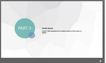 绿色简洁淡雅通用PPT模板3