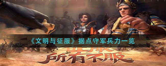 文明与征服据点守军兵力怎么样