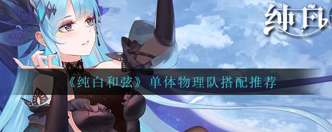 纯白和弦单体物理队怎么搭配