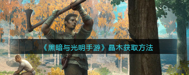 黑暗与光明手游晶木怎么获取