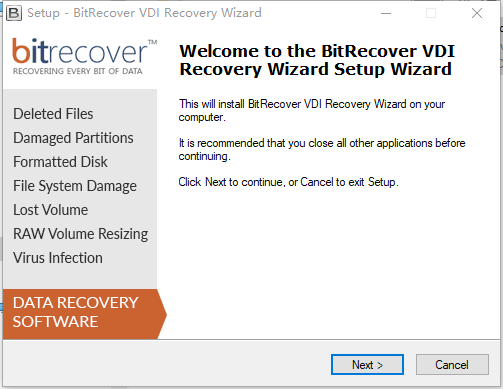 BitRecover VDI Recovery Wizard(VDI虚拟机数据恢复)0