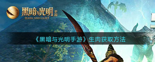 黑暗与光明手游生肉怎么获取