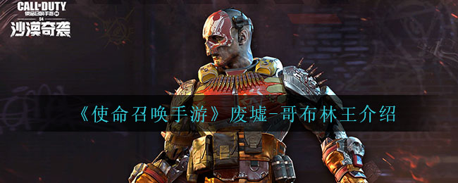 使命召唤手游废墟哥布林王怎么样