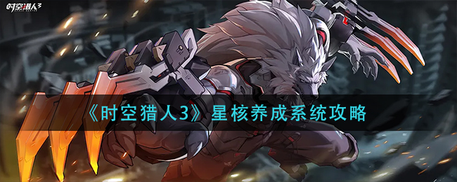 时空猎人3星核养成系统怎么玩