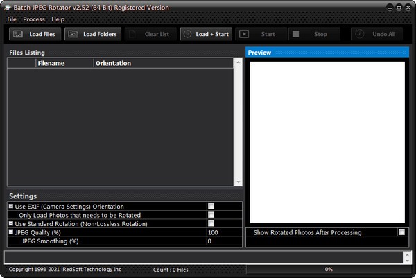 Batch JPEG Rotator(JPEG图片处理软件)1