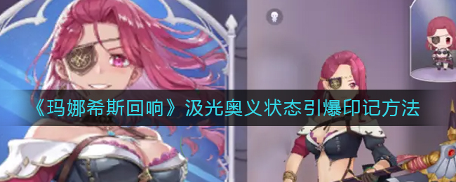 玛娜希斯回响汲光奥义状态怎么引爆印记