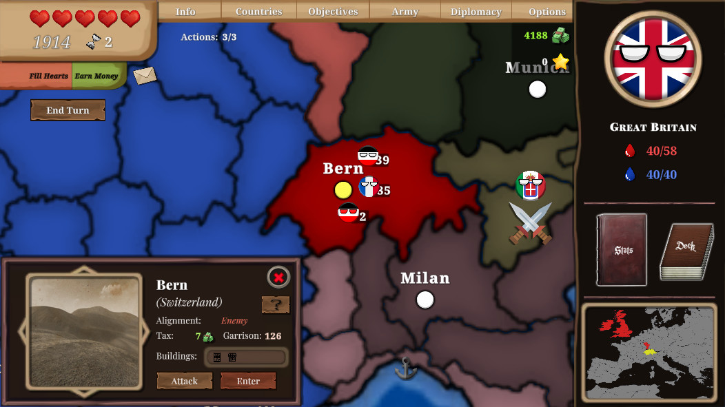 波兰球：欧罗巴1890Countryball: Europe 189030